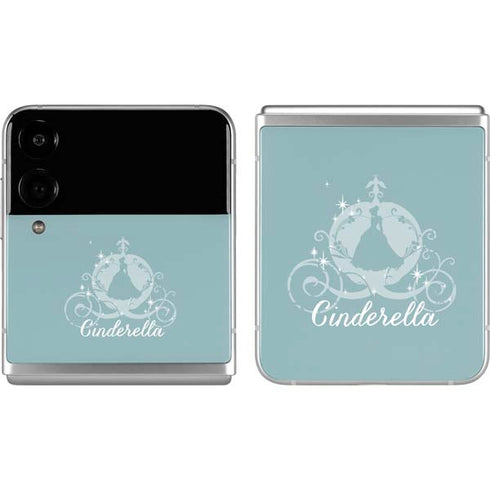 Disney Cinderella Carriage Galaxy Z Flip4 5G Skin